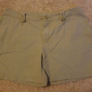 Gap khaki shorts, size 10